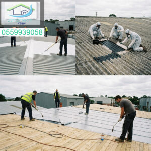 איטום גגות קלים פח אסבסט ודקים פתרונות מתקדמים והגנה מושלמת.