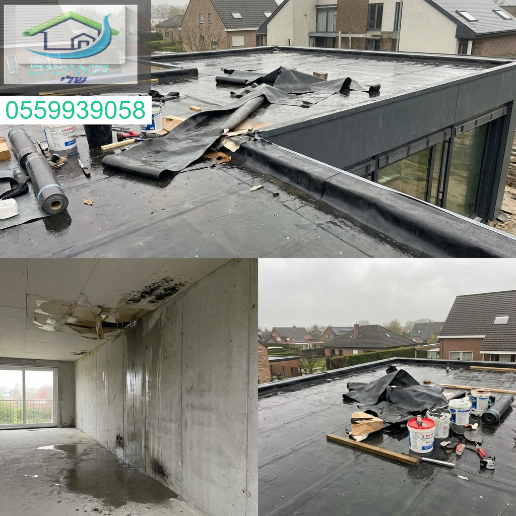 כשל באיטום חדש מביא לנזקי רטיבות חמורים חשיבות תכנון וביצוע מקצועיים למניעת הרס ושקט נפשי.