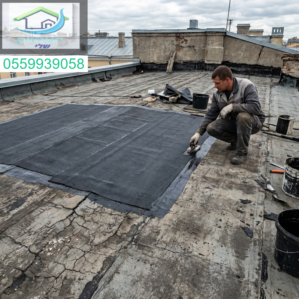 פתרון איטום גג מקצועי הוא עבודה יסודית המבטיחה שקט לאורך שנים.