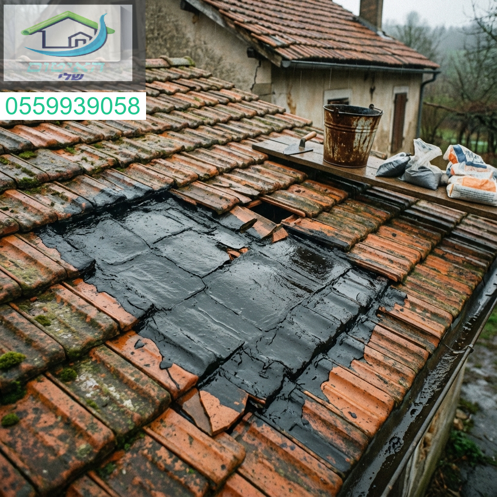 איטום גג מקצועי לא פתרון זמני המפתח לשקט נפשי לאורך שנים