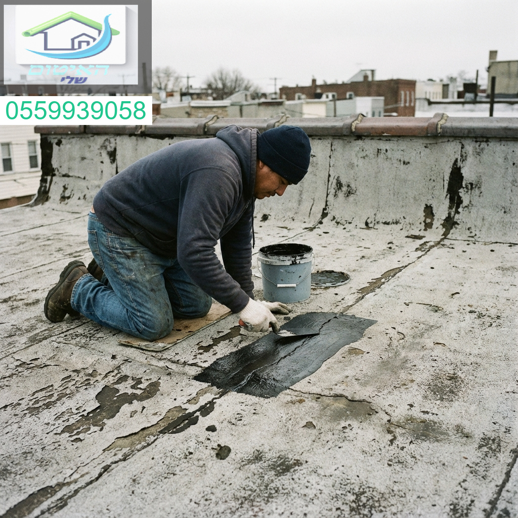 מקצועיות באיטום גג היא המפתח לשקט נפשי ולפתרון עמיד לכל נזילה.