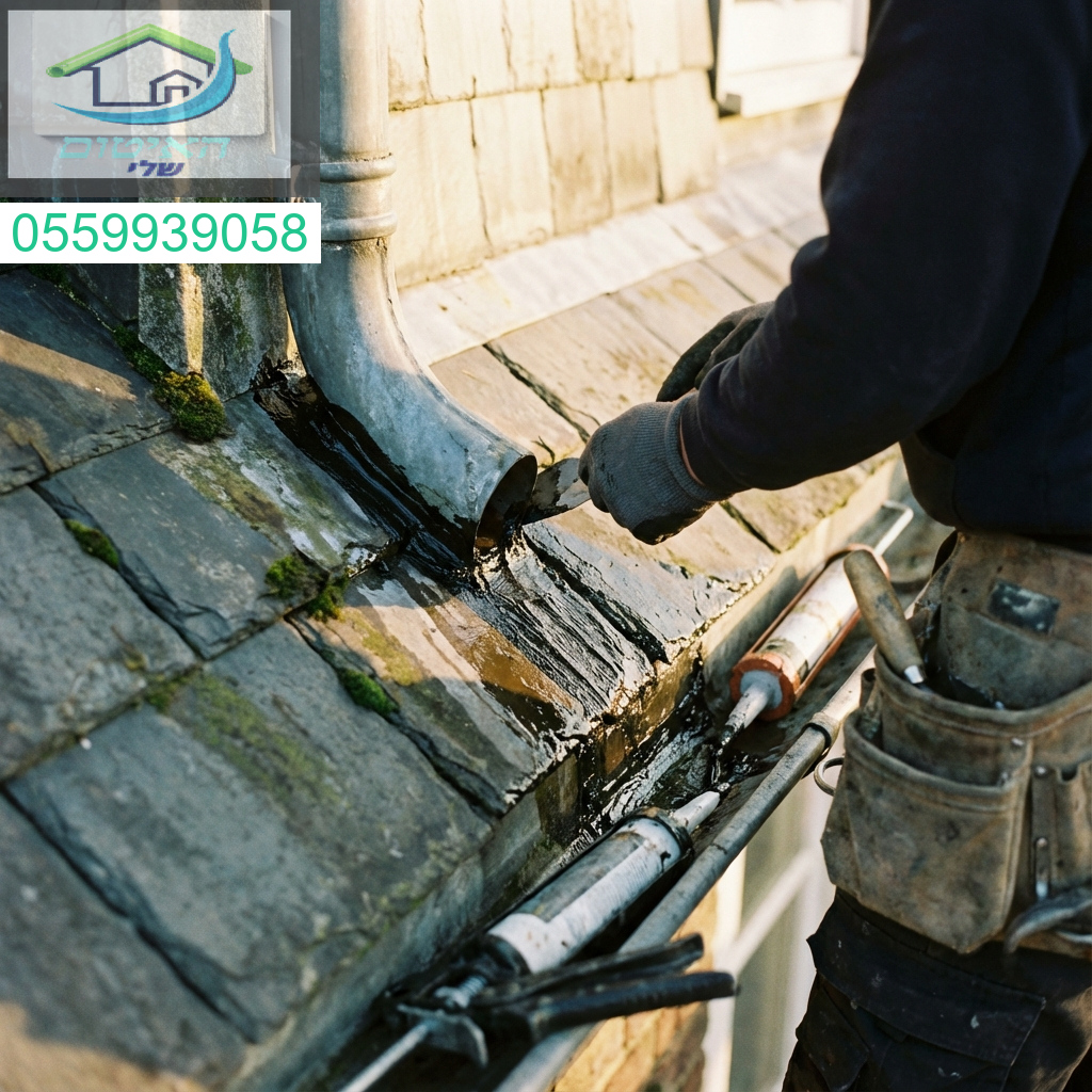 איטום מקצועי למרזבים וגגות פתרונות איכותיים ואמינים נגד נזילות ורטיבות.