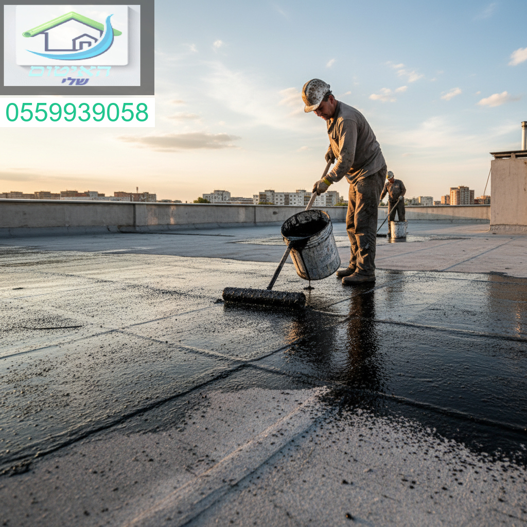 איטום גגות בזפת קרה הגנה יעילה ועמידה לשנים ארוכות ושקט נפשי.