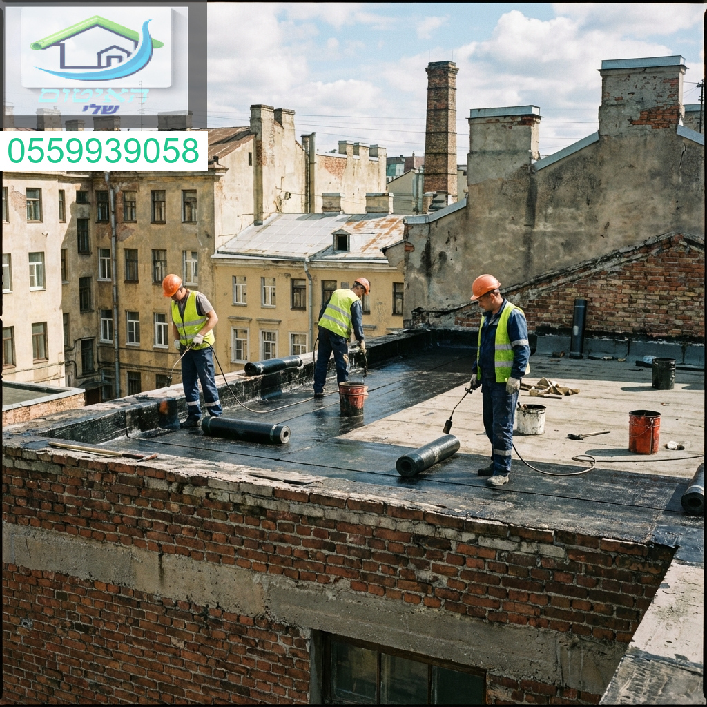מומחים לאיטום גגות עמידות והגנה מרבית.
