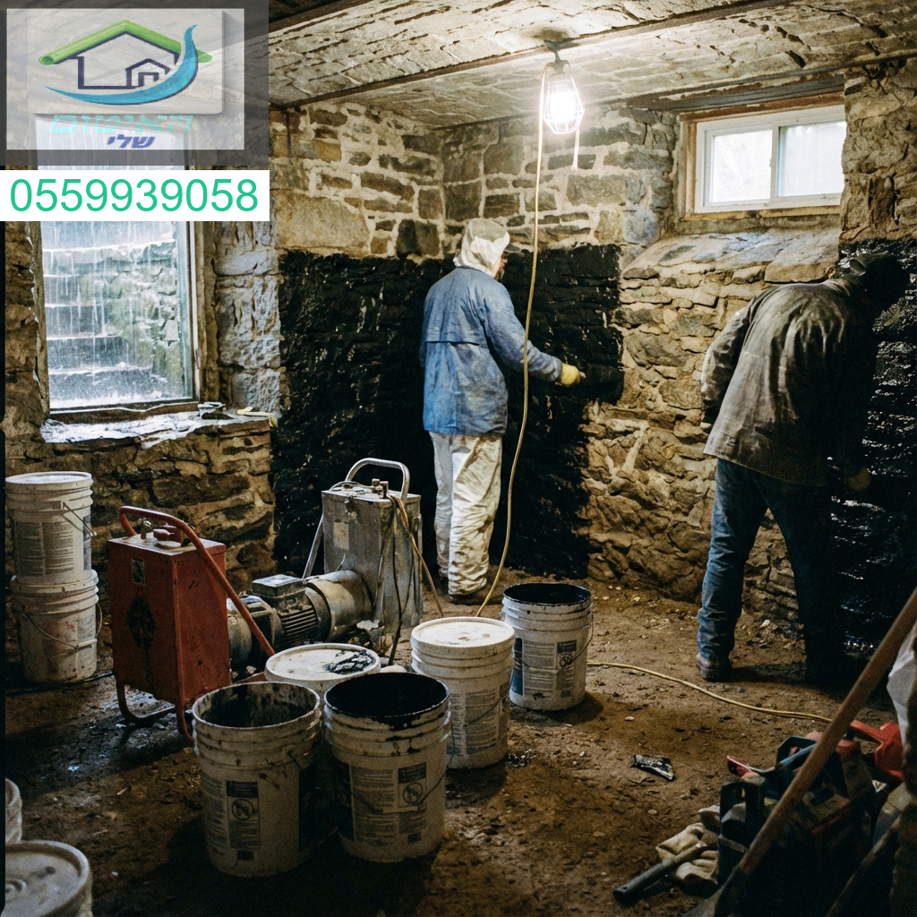 איטום מרתפים מקצועי המבטיח בית יבש ושקט נפשי במחיר משתלם.