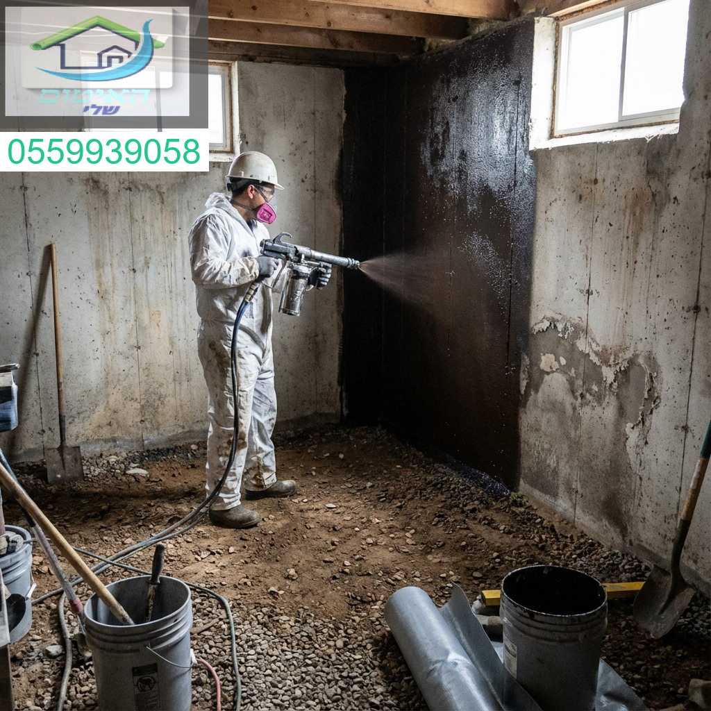 איטום מרתפים מקצועי פתרון אמין ויסודי להגנה מושלמת מפני רטיבות.