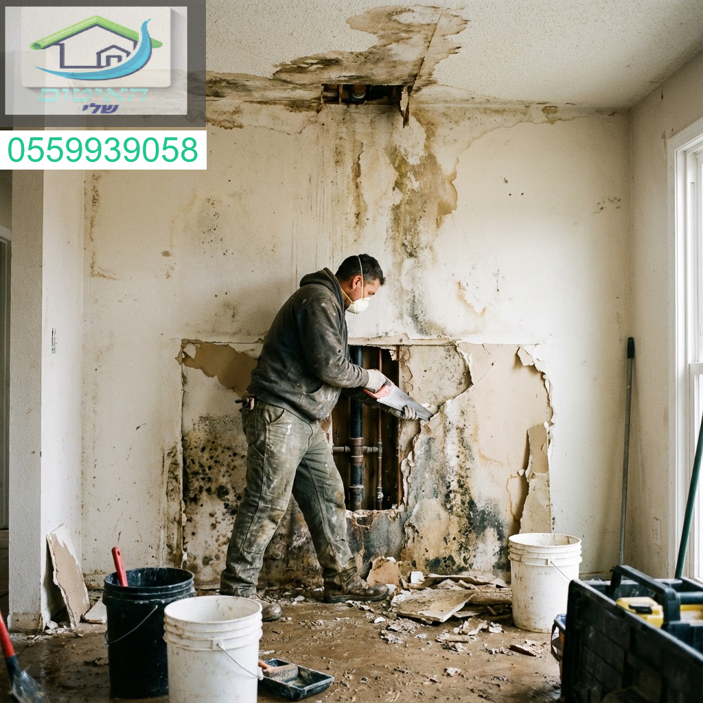 מומחים לאיתור ותיקון נזילות רטיבות ועובש פתרונות מקצועיים לבית נקי ובטוח