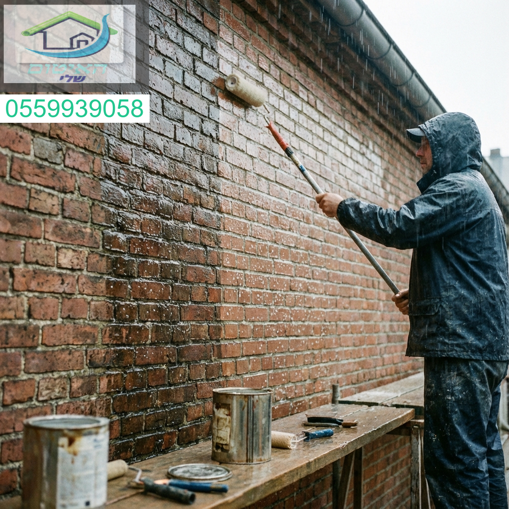 סילר לקירות חיצוניים שומר על ביתכם יבש וחזק עוצר חדירת מים ביעילות מקסימלית