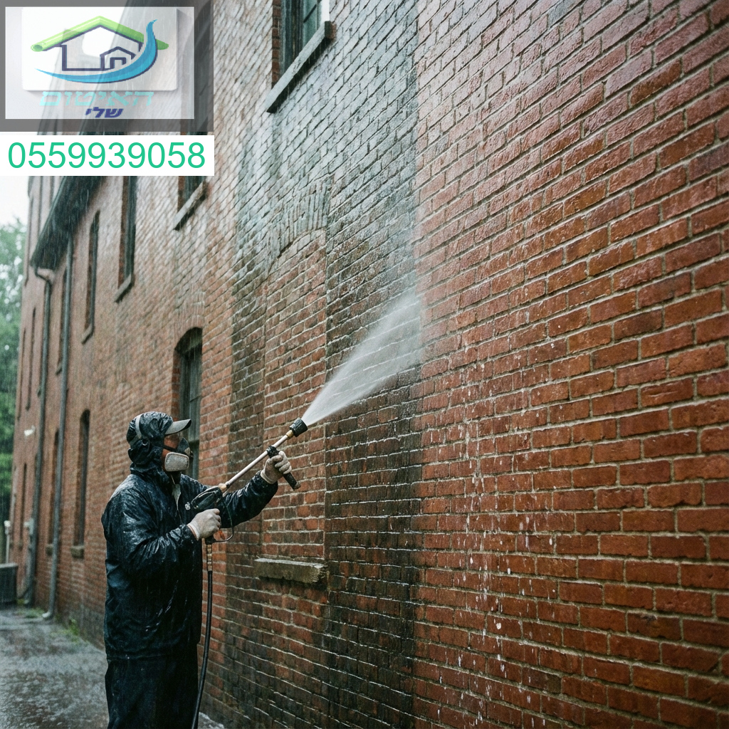 חידוש והגנה מושלמת לקירות חיצוניים ניקוי יסודי ואיטום בסילר איכותי מונעים חדירת מים.