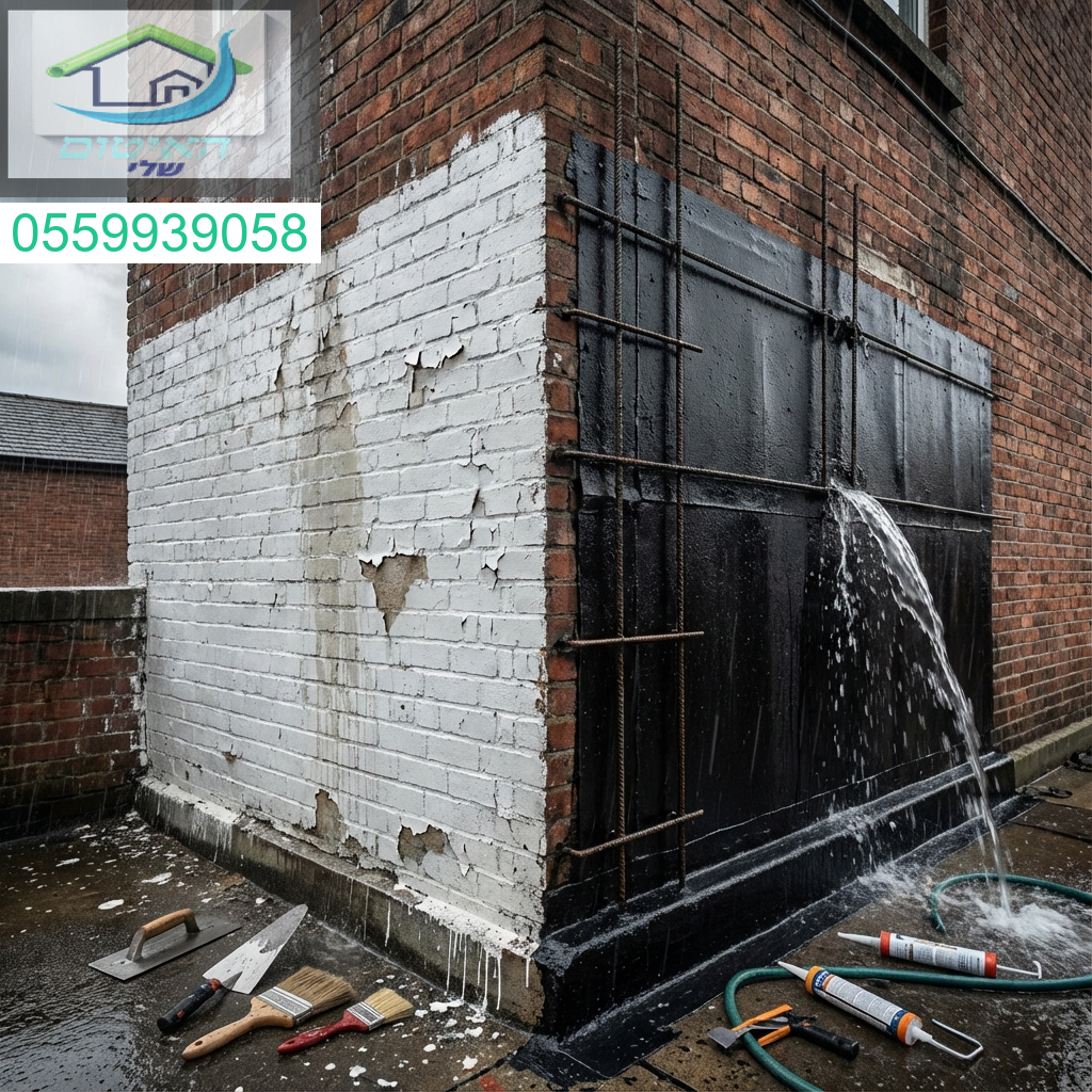 בדיקת איטום אגרסיבית פתרון אמיתי לרטיבות בקירות אל תתפשרו על הגנה מושלמת.
