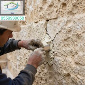 חידוש כוחלה ואיטום סדקים מקצועי באבן ירושלמית לשמירה על עמידות הבית שלכם